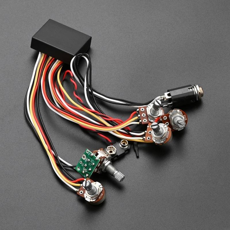 Passive Preamp - Prewired Bass Preamp Circuit Pickup Active