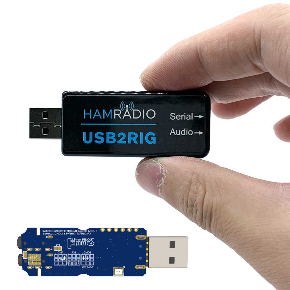 Usb Sound Card - USB2RIG Radio USB Sound Card Connector