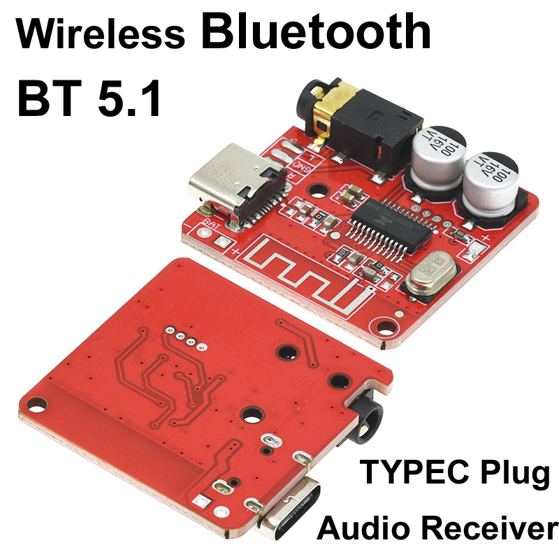 Audio Amplifier Board - TYPE-C DIY Wireless Bluetooth Audio Receiver