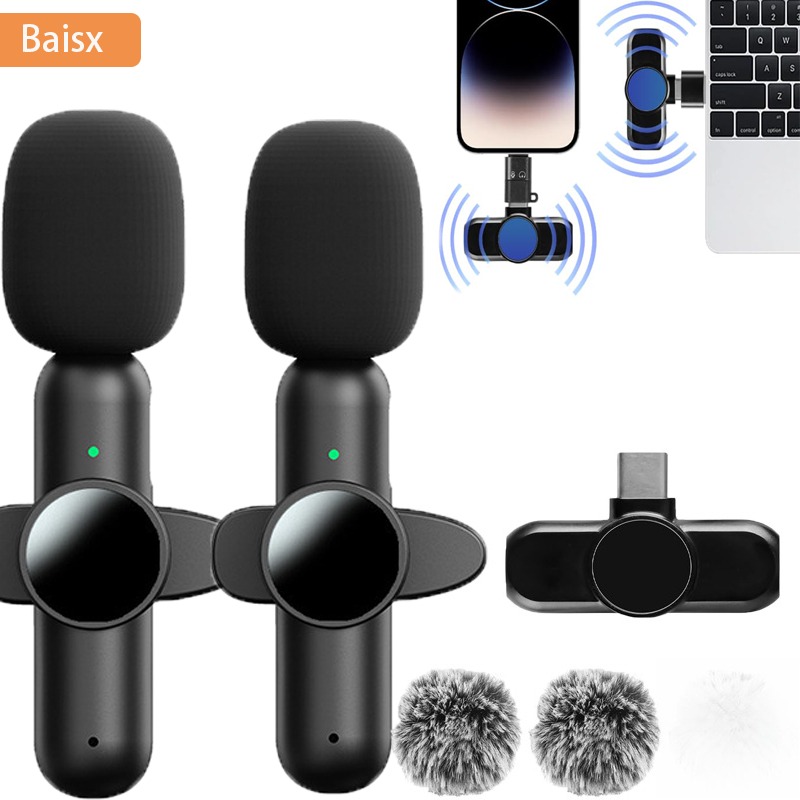 Microphone Capsule - Wireless Lavalier Microphone for iPhone iPad