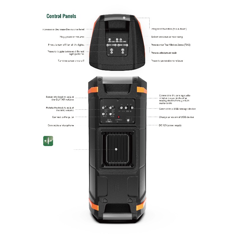 Portable 6.5 Inch Active Speak - Woofer 评论和价格