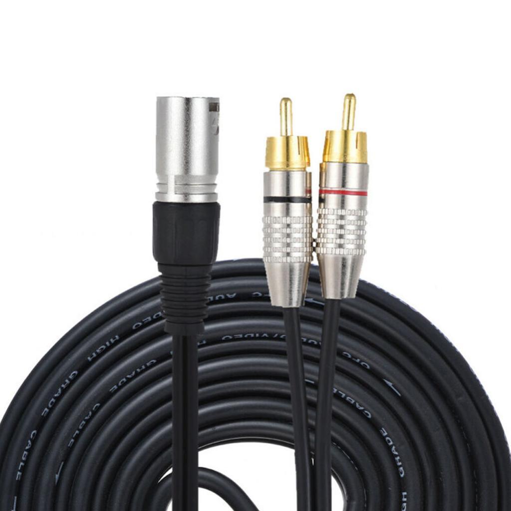 XLR Audio Splitter Cable to Rc - Rca Cable 评论和价格