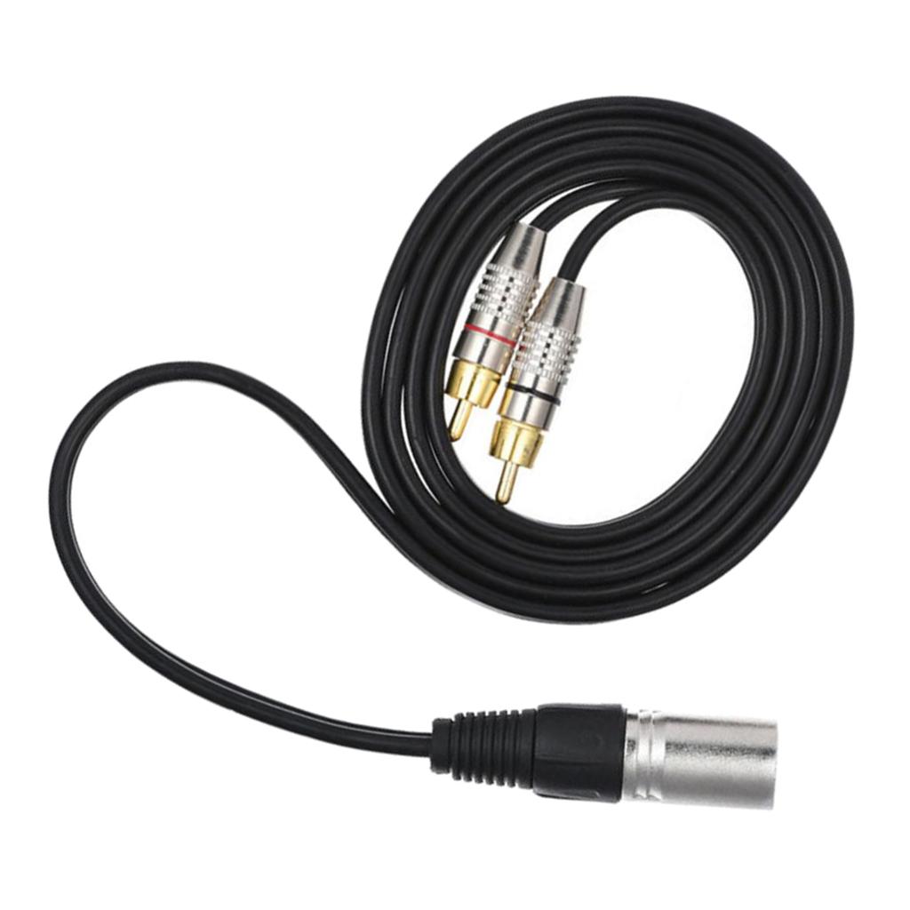 XLR Audio Splitter Cable to Rc - Rca Cable 评论和价格