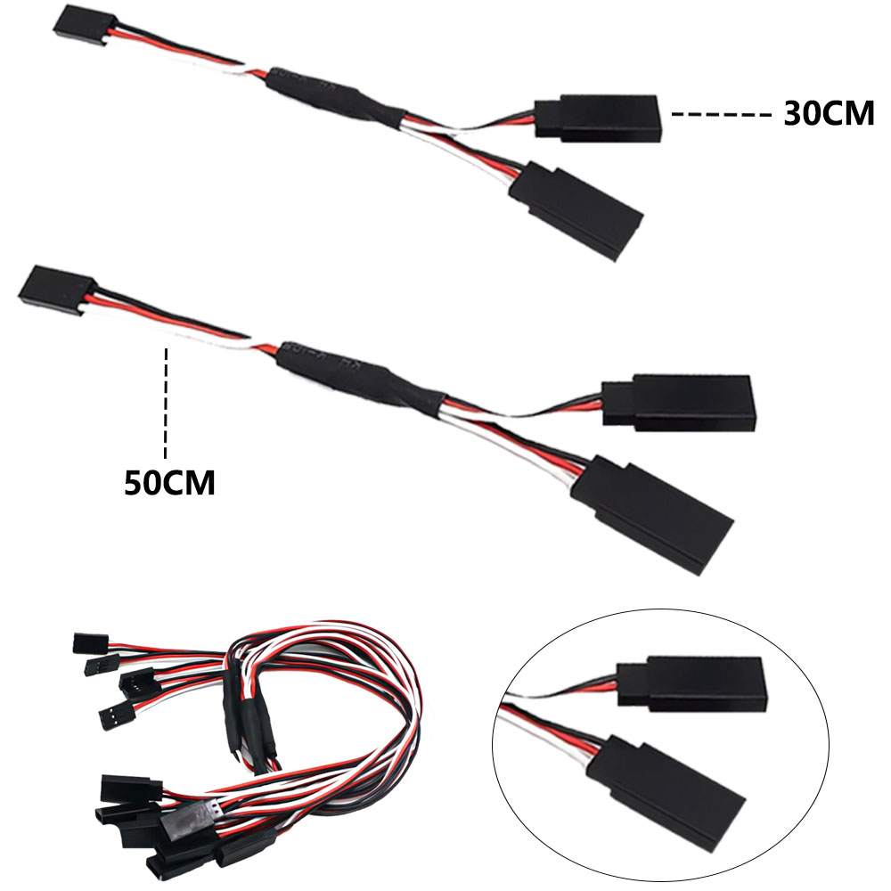 5/8/10pcs RC Servo Y Extension - Rca Cable 评论和价格