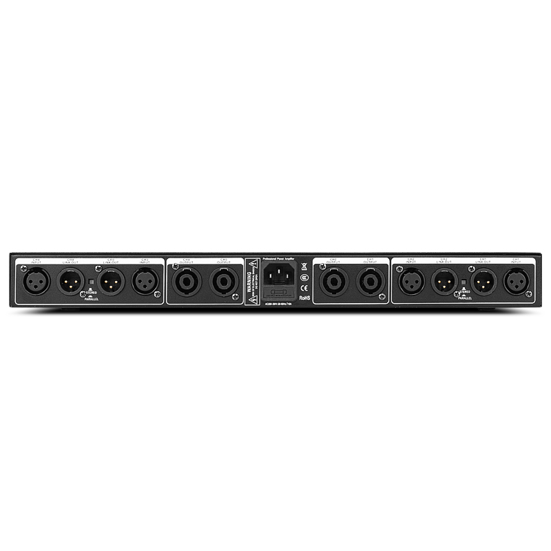 New Arrivals D Class 1U 4 Chan - Class D Amplifier 评论和价格