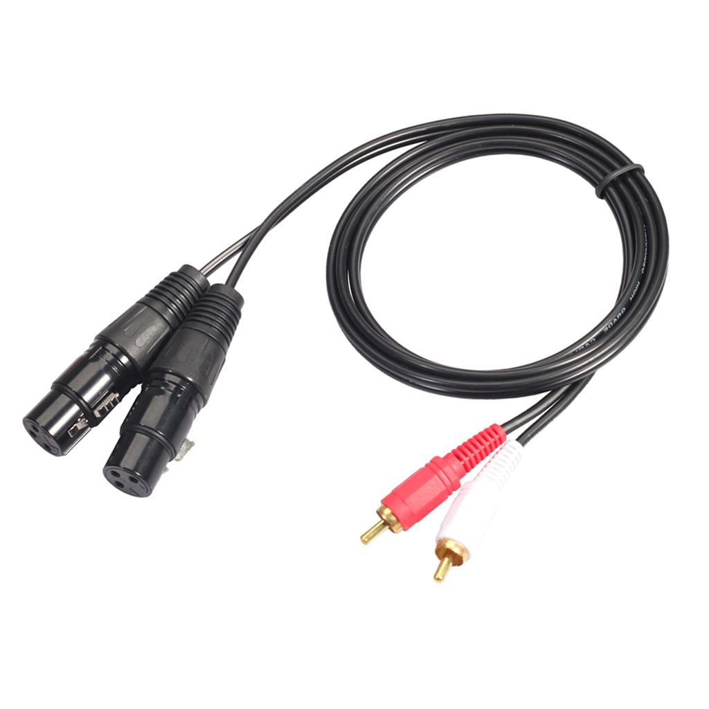 High Fidelity XLR RCA Audio Ca - Rca Cable 评论和价格