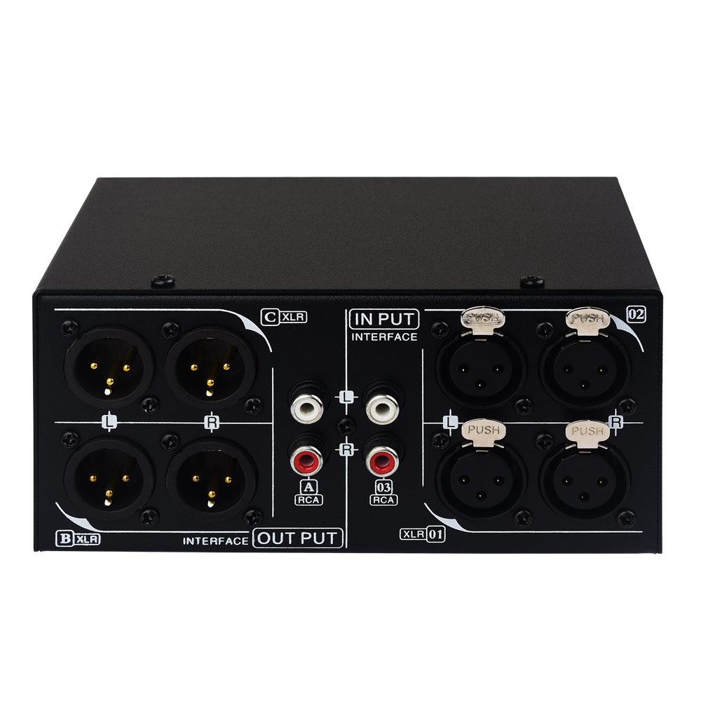 3 in 3 out fully balanced XLR  - Passive Preamp 评论和价格