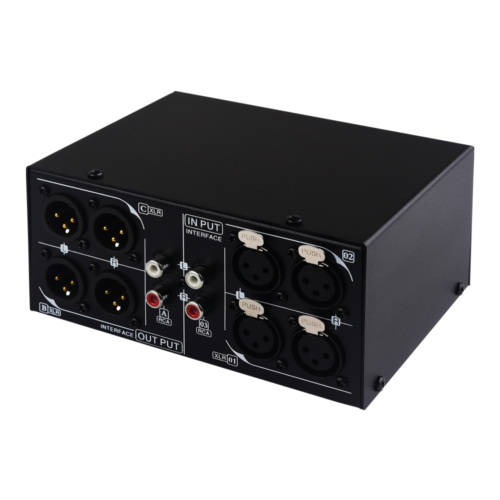 3 in 3 out fully balanced XLR  - Passive Preamp 评论和价格