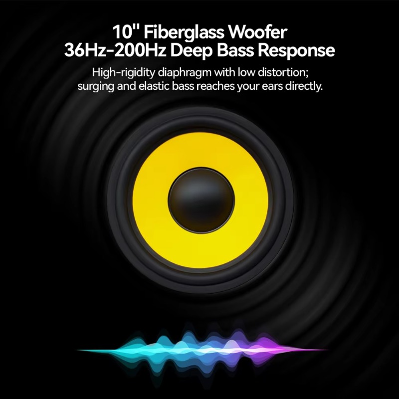 10 Inch Powered Deep Bass Subw - Subwoofer 评论和价格