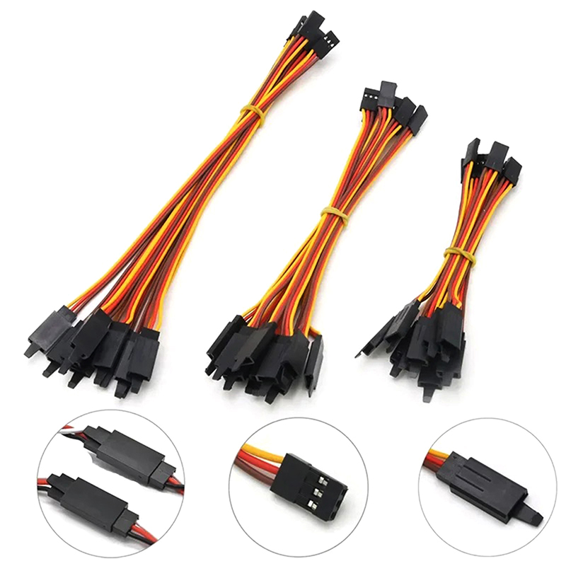10Pcs 10-100CM Extension Lead  - Rca Cable 评论和价格
