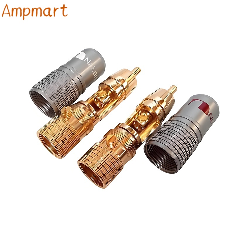 High End Pure Copper Gold Plat - Rca Cable 评论和价格