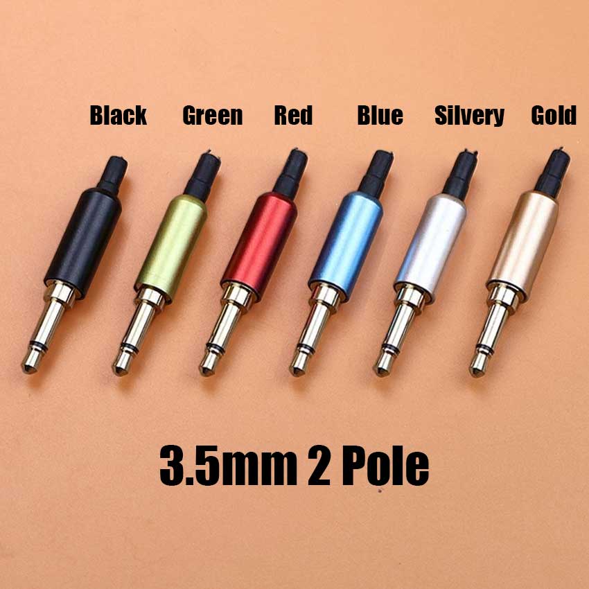 1pcs 3.5mm Mono Stereo Headpho - Audio Jumper Wire 评论和价格